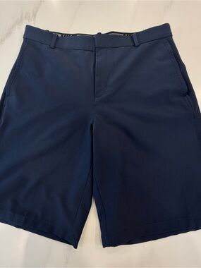 Nike Men's Dark Navy Flat Front Golf Shorts